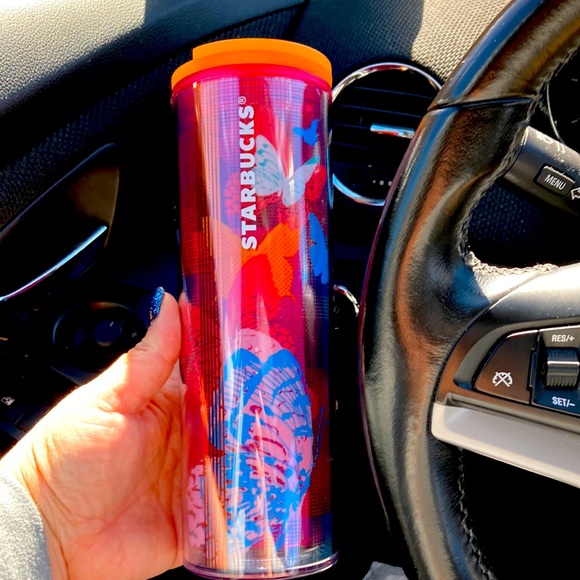 Starbucks Accessories - Starbucks Limited Edition New Mothers Day Easter Release Butterfly Hot Tumbler